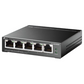 TP-Link TL-SG1005P Unmanaged Desktop PoE+ 5 Port Gigabit Switch